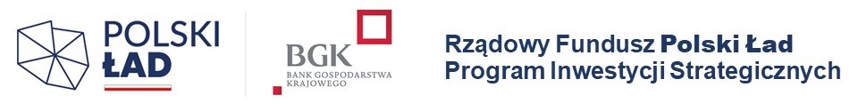 Logo Rządowy Fundusz Polski Ład Program Inwestycji Strategicznych 