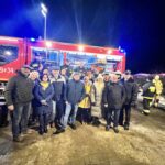 Jednostka Ochotniczej Straży Pożarnej w Łebuni odebrała nowy samochód ratowniczo – gaśniczy marki VOLVO.