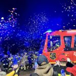 Jednostka Ochotniczej Straży Pożarnej w Łebuni odebrała nowy samochód ratowniczo – gaśniczy marki VOLVO.