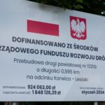 Zakończyła się przebudowa odcinka drogi powiatowej 1321G na odcinku Karwica-Lesiaki